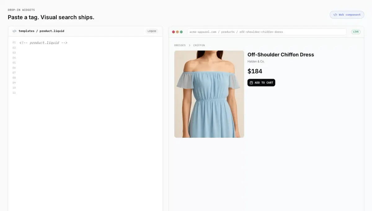 Drop-in Widgets